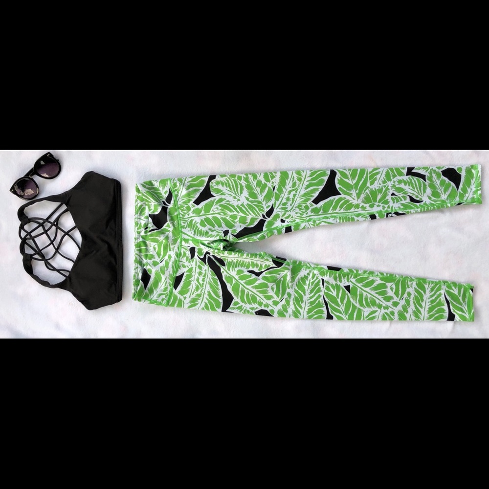 Green Alo Yoga Pant